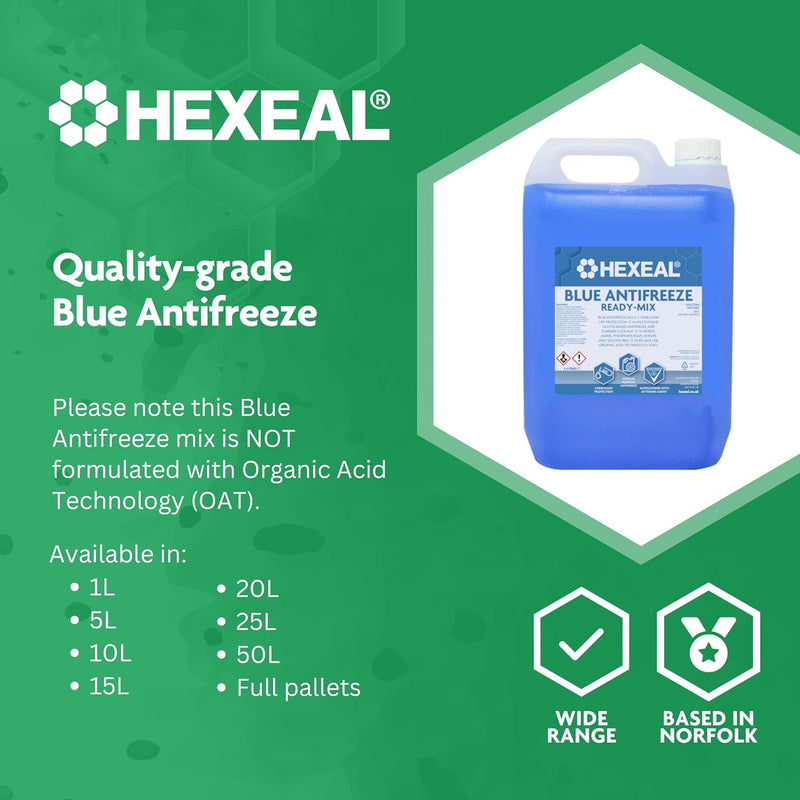 Blue Antifreeze & Coolant