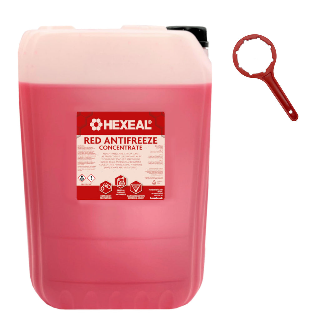 Red Antifreeze & Coolant – Hexeal