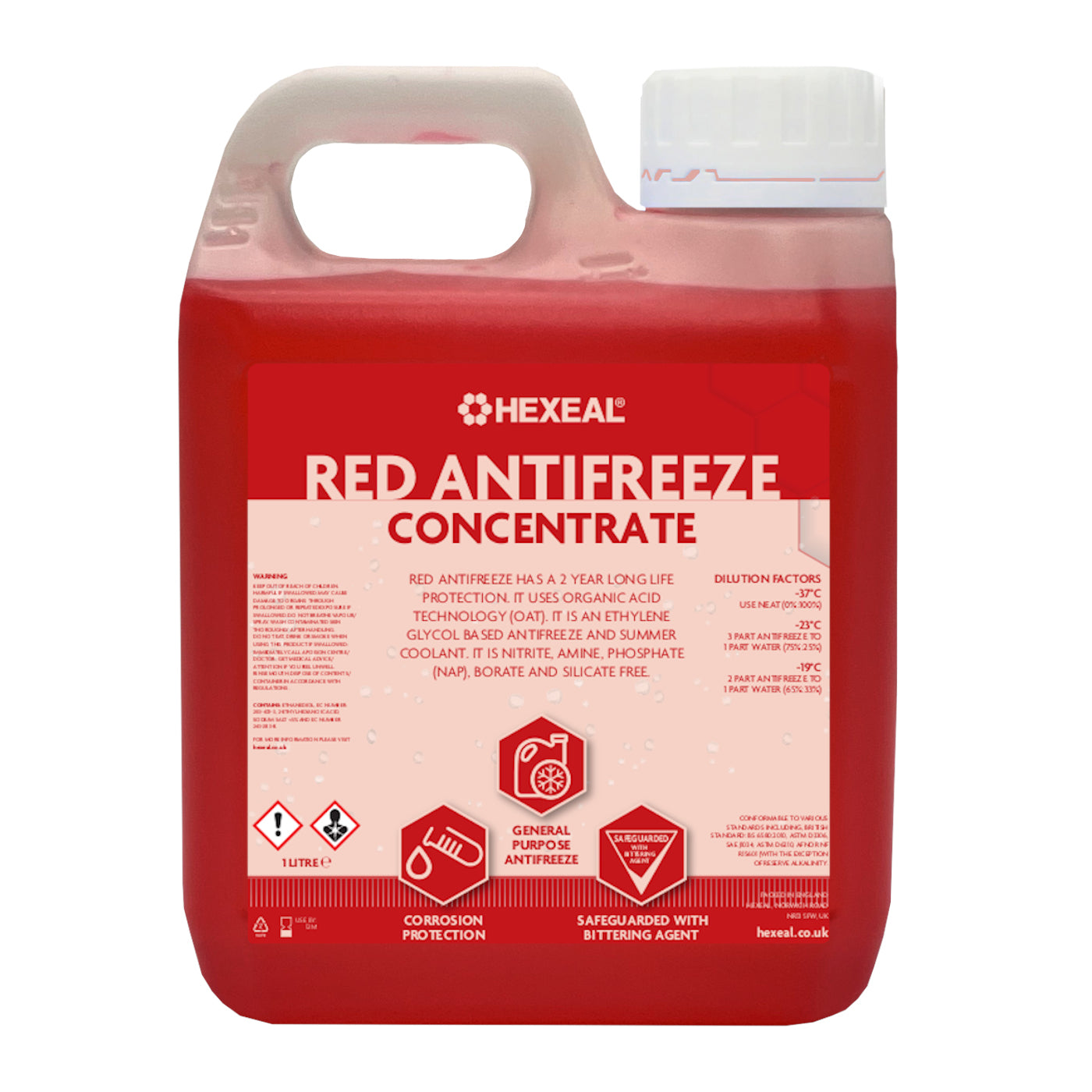 Red Antifreeze & Coolant – Hexeal