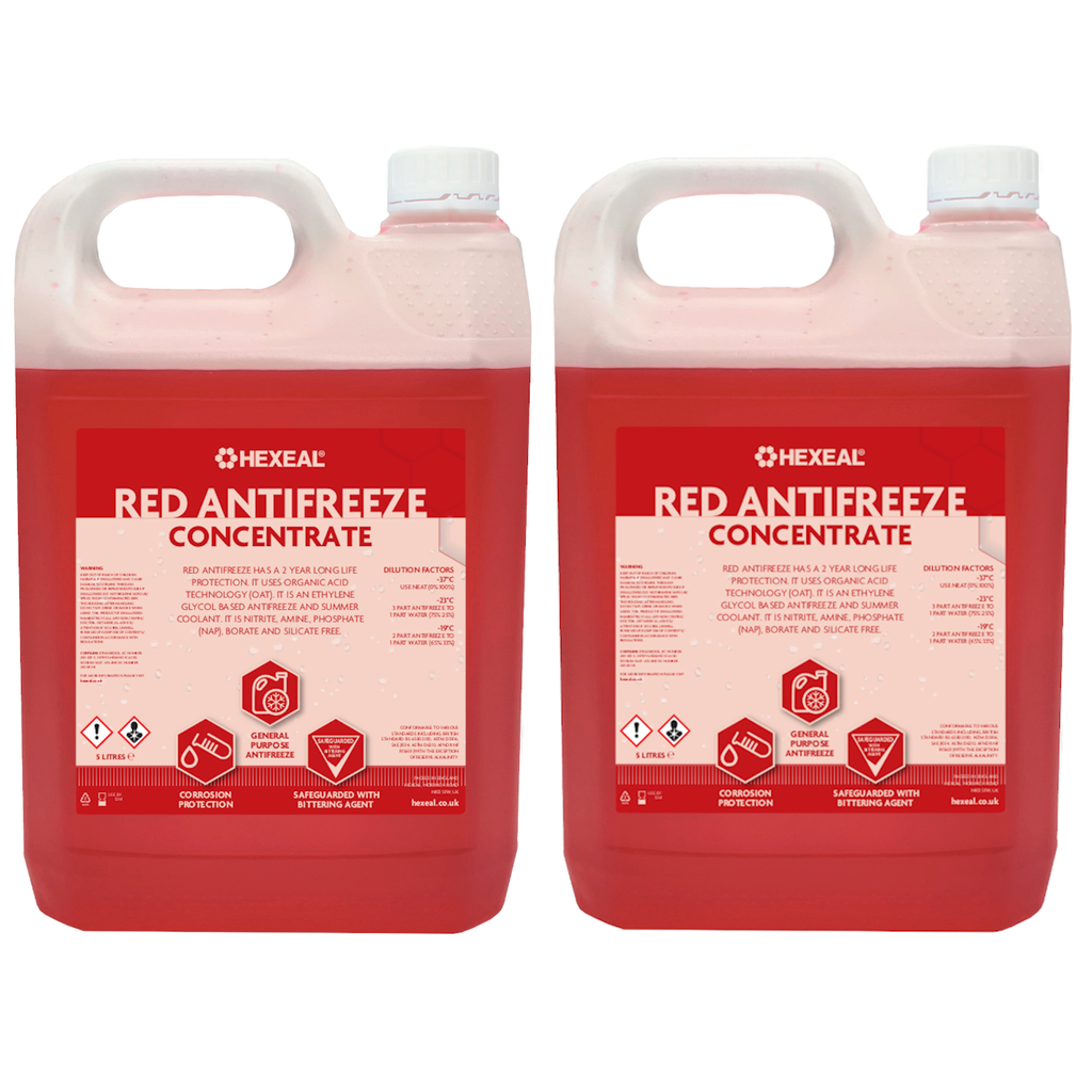 Red Antifreeze & Coolant – Hexeal