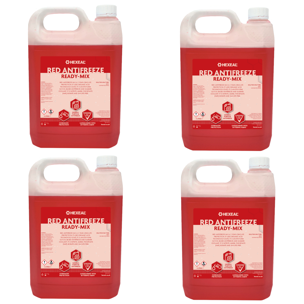 Red Antifreeze & Coolant – Hexeal